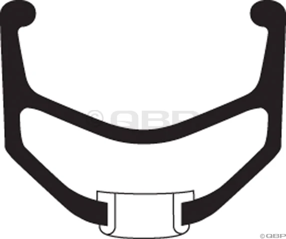 Sun Ringle ICI-1 Rim 20x1-1/8" 28h Presta Black