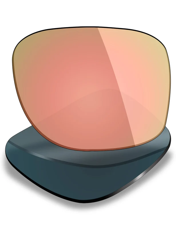 Wiley X Rebel Replacement Lenses by MRY Peach Gold Mirrored / HD Polarized