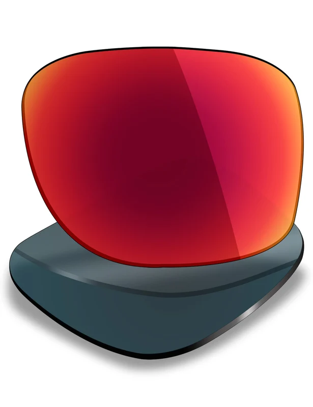 Wiley X Rebel Replacement Lenses by MRY Deep Red Mirrored / HD Polarized