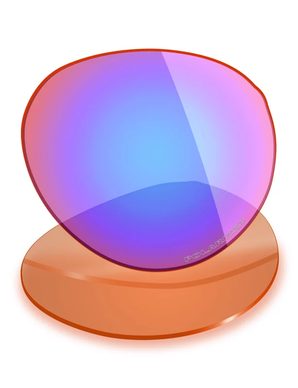 Oakley Forager OO9421 58mm Replacement Lenses by MRY Cobalt Rose Mirrored / HD Polarized Plus