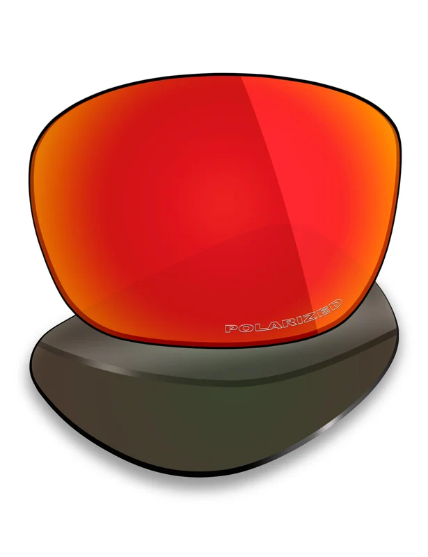 Oakley Enduro OO9223 55mm Replacement Lenses by MRY Fire Red Mirrored / HD Polarized Plus