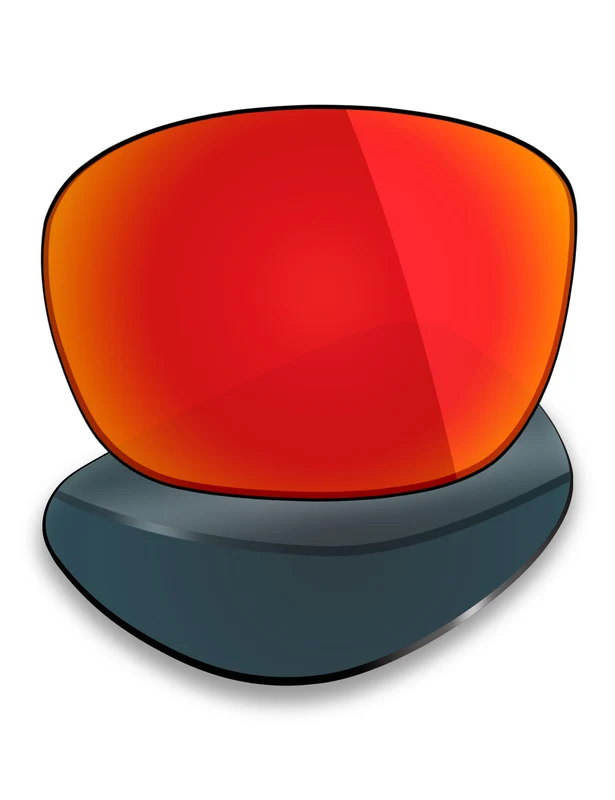 Oakley Enduro OO9223 55mm Replacement Lenses by MRY Fire Red Mirrored / Non-polarized