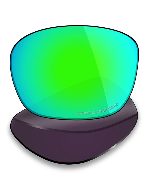 Oakley Enduro OO9223 55mm Replacement Lenses by MRY Emerald Green Mirrored / HD Polarized Ultra