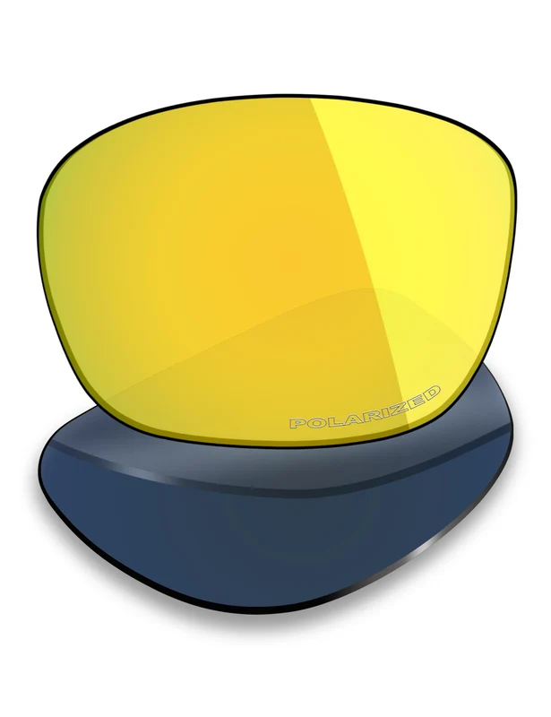 Oakley Enduro OO9223 55mm Replacement Lenses by MRY 24K Gold Mirrored / HD Polarized Ultra