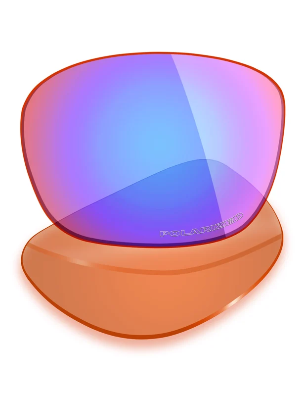 Oakley Enduro OO9223 55mm Replacement Lenses by MRY Cobalt Rose Mirrored / HD Polarized Plus