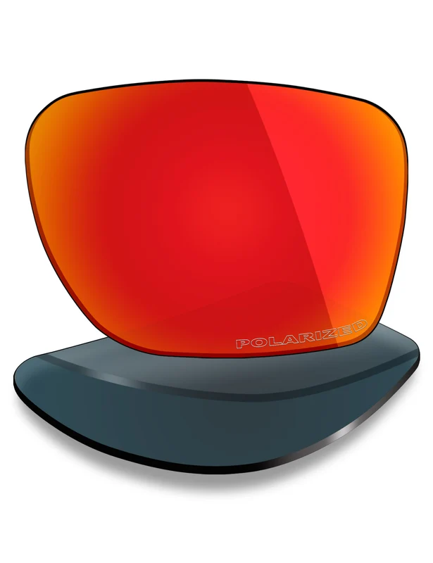 Oakley Sylas OO9448 57mm Replacement Lenses by MRY Fire Red Mirrored / HD Polarized Ultra