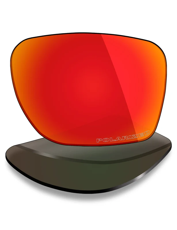Oakley Sylas OO9448 57mm Replacement Lenses by MRY Fire Red Mirrored / HD Polarized Plus