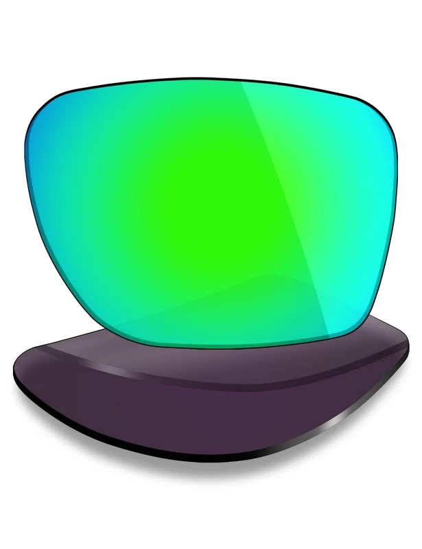 Oakley Sylas OO9448 57mm Replacement Lenses by MRY Emerald Green Mirrored / HD Polarized