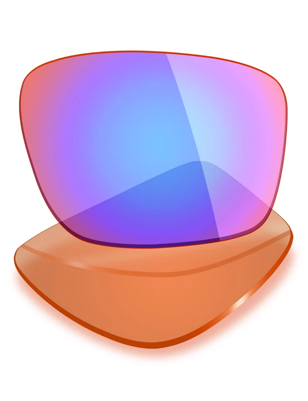 Oakley Mainlink XL OO9264 61mm Replacement Lenses by MRY Cobalt Rose Mirrored / HD Polarized