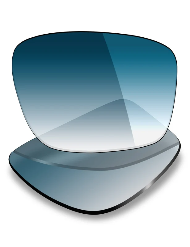 Oakley Mainlink XL OO9264 61mm Replacement Lenses by MRY Blue Gradient / Non-polarized