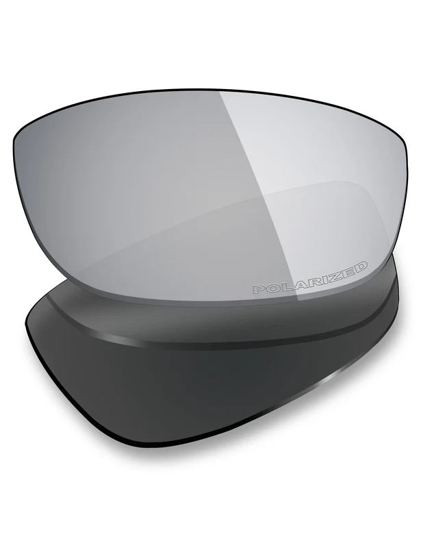 Oakley Fives 4.0 Replacement Lenses by MRY Silver Titanium Mirrored / HD Polarized Plus