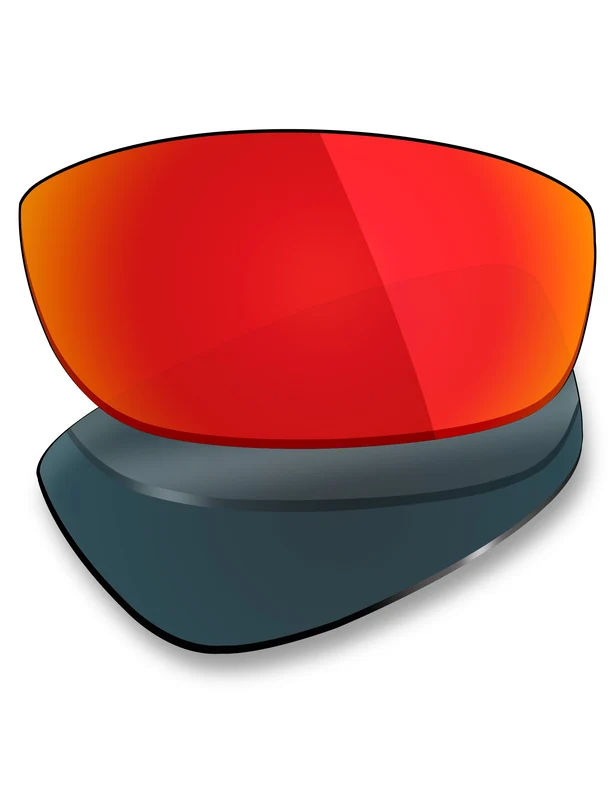 Oakley Fives 4.0 Replacement Lenses by MRY Fire Red Mirrored / Non-polarized