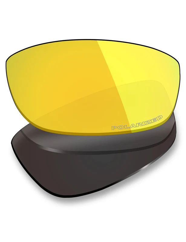 Oakley Fives 4.0 Replacement Lenses by MRY 24K Gold Mirrored / HD Polarized Plus