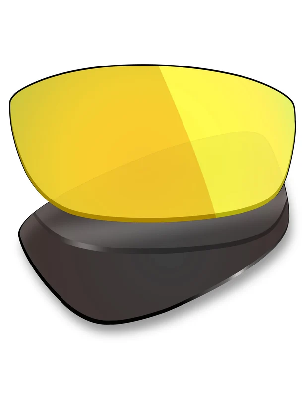 Oakley Fives 4.0 Replacement Lenses by MRY 24K Gold Mirrored / HD Polarized