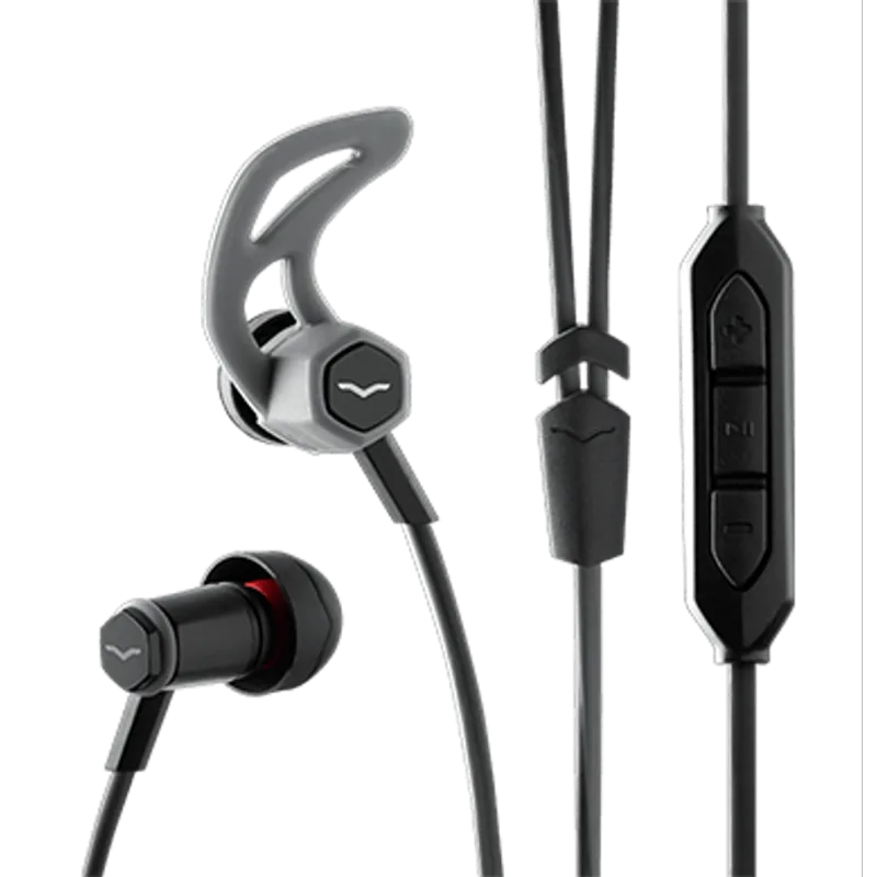 V-MODA Forza (Android) | Fone de ouvido preto FORZA – Fone de ouvido in-ear - Saída P2 Android