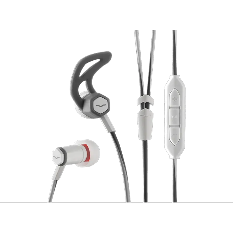 V-MODA Forza (Android) | Fone de ouvido branco FORZA – Fone de ouvido in-ear - Saída P2 Android