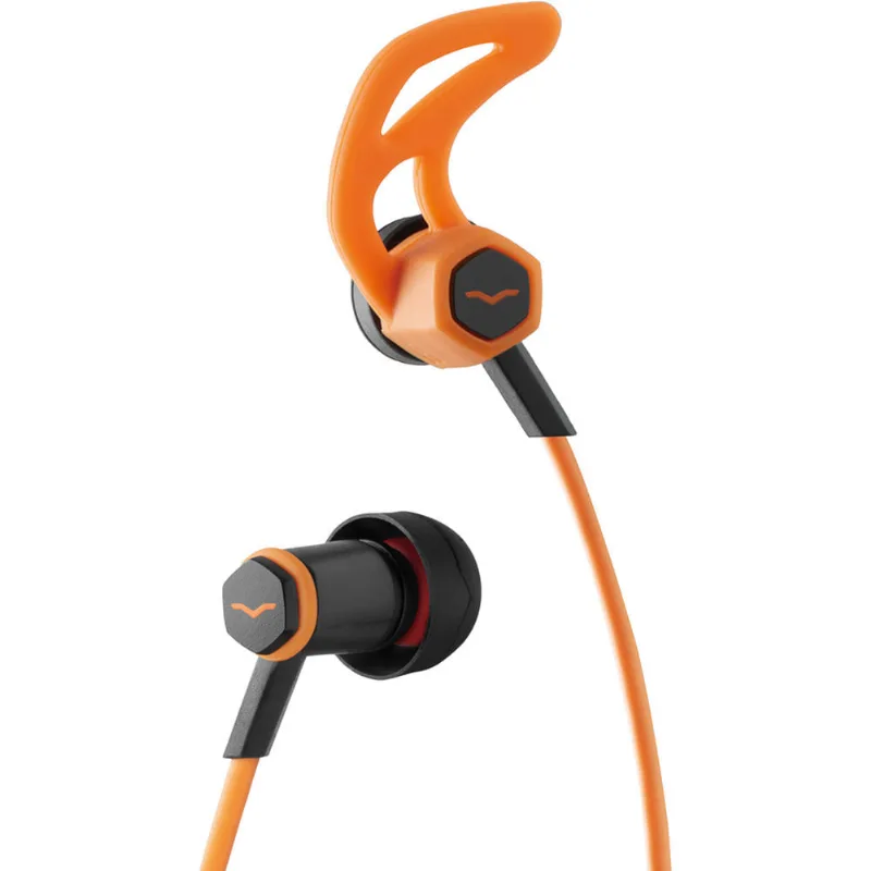 V-MODA Forza (IOS) | Fone de ouvido laranja FORZA – Fone de ouvido in-ear - Saída P2 Apple iOS
