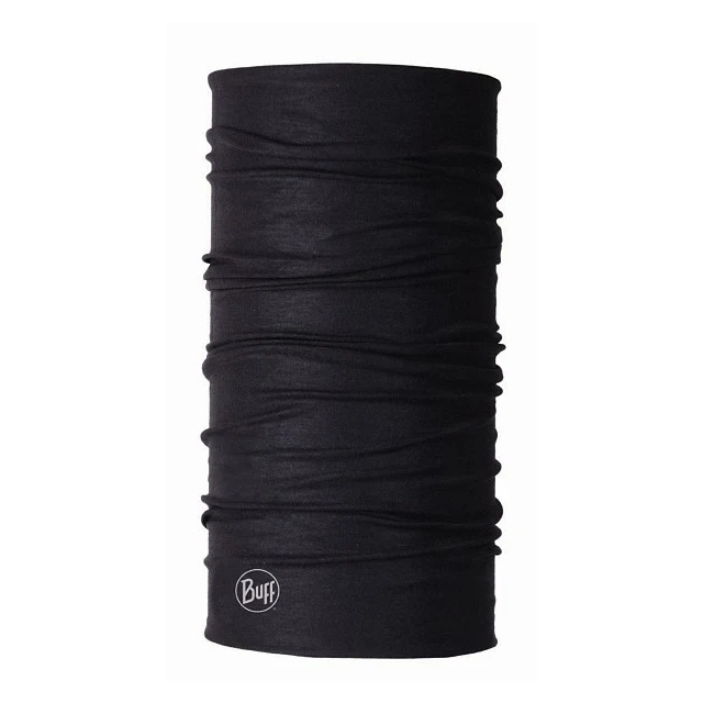 Adult Lightweight Merinio Wool Buff Black