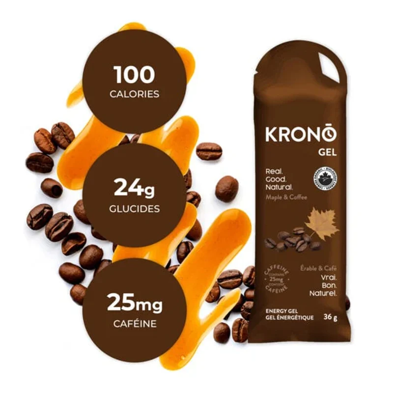 Krono Nutrition Energy Gels Maple & Coffee