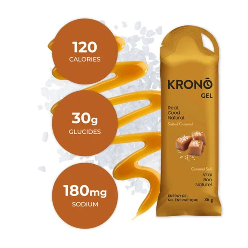 Krono Nutrition Energy Gels Salted Caramel