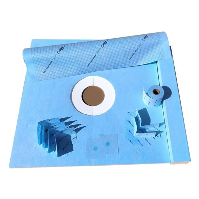 AlinO 36 x 60-in Without Drain Shower Kit for Center Drain Outlet