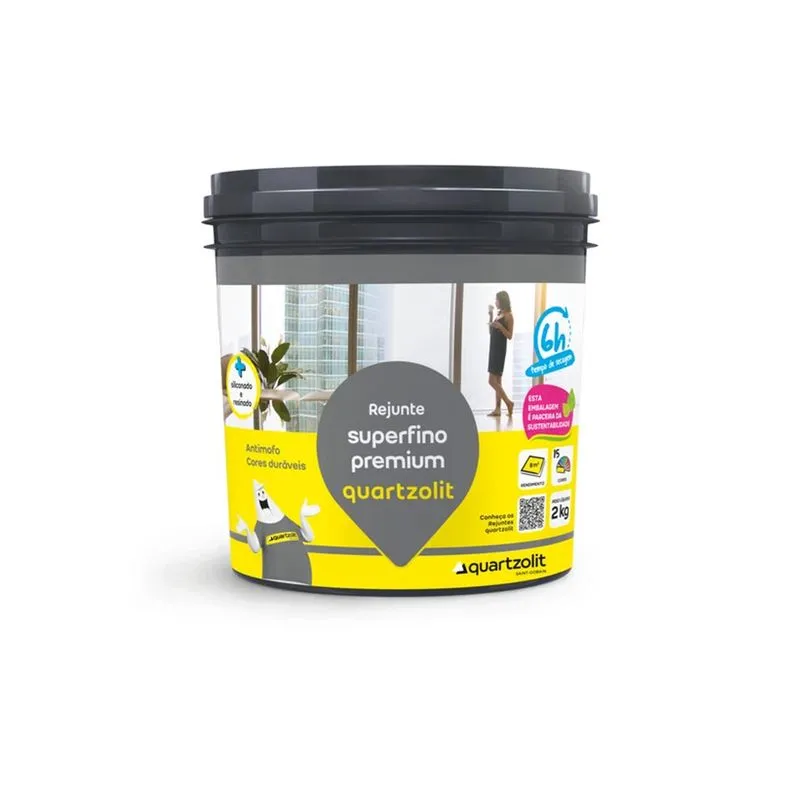 Rejunte Acrilico Superfino Ype 2Kg - Quartzolit