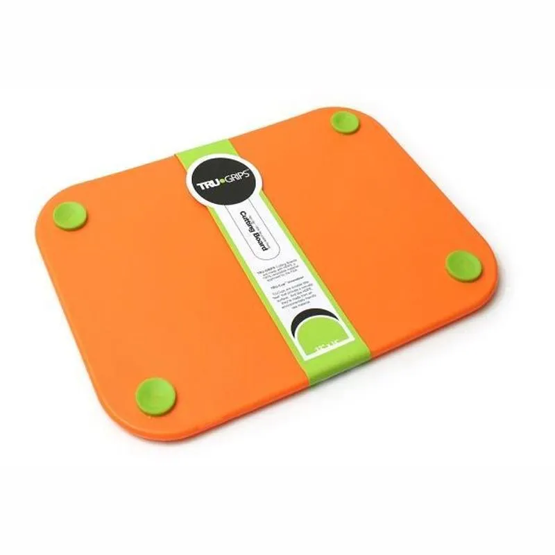 Tábua Trugrips Plástica Média 32 X 24 Cm Tangerina Trubamboo