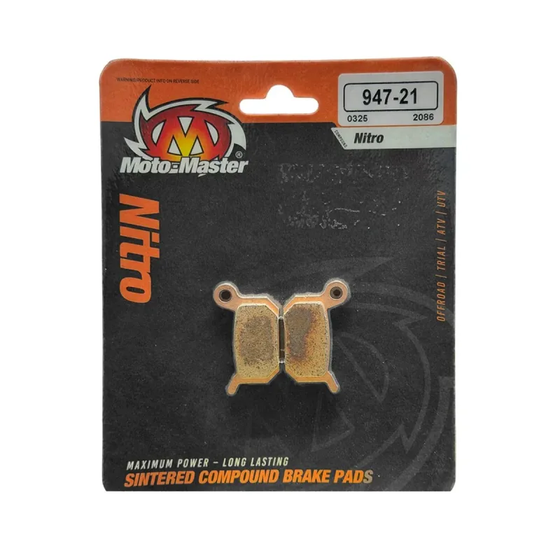 Pastilha Moto Master Tras/Diant Nitro KTM SX 50 (02-23) GAS MC 50 (21-24 HSQ TC 50 (17-23)