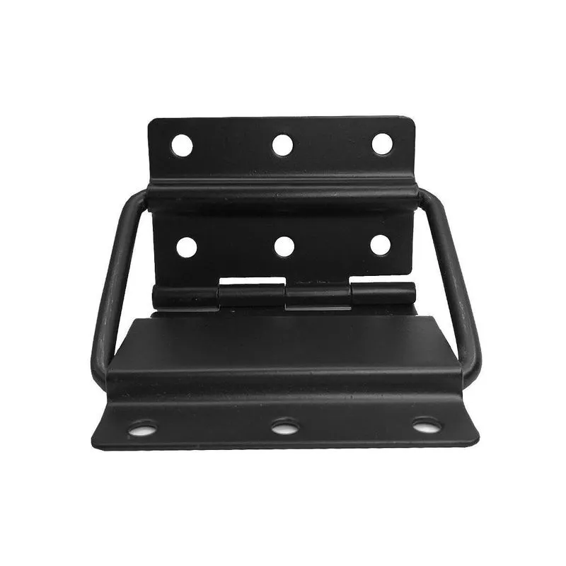 Dobradiça Para Case Preta Com Trava Yr4510 Black