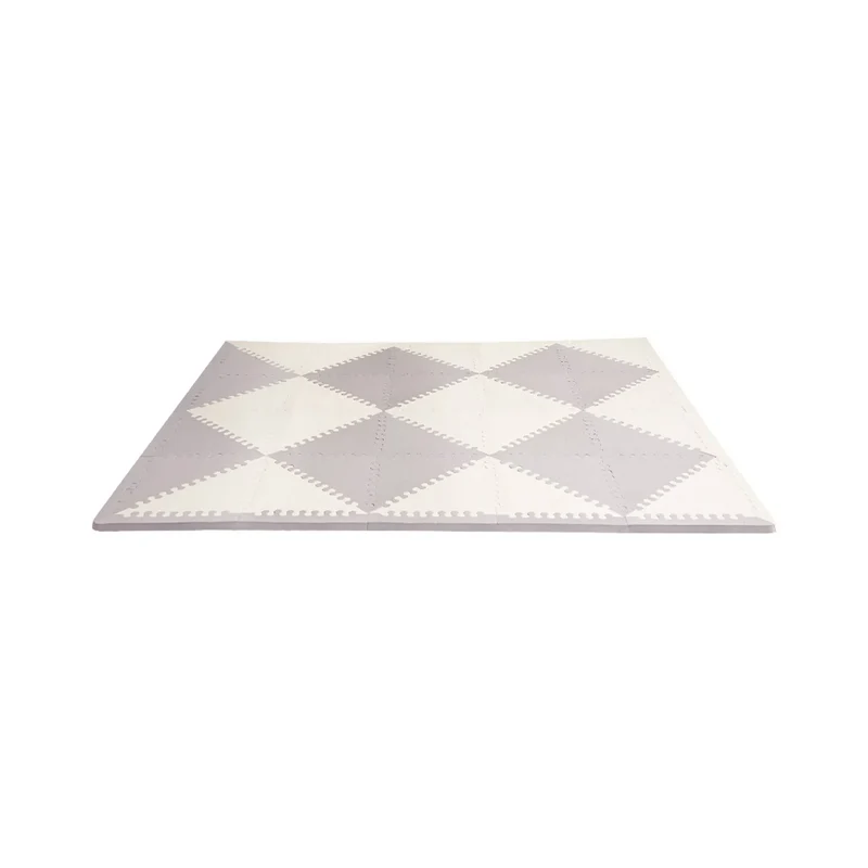 Playspot Geo Foam Floor Tiles - Chevron Imperfect