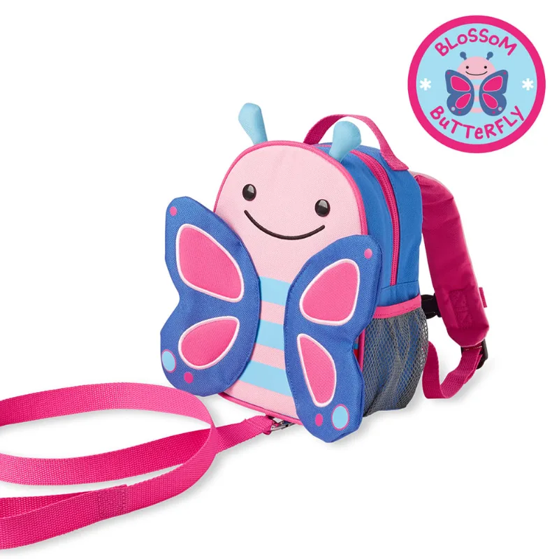 Mini Mochila Infantil Zoo Borboleta com alça de segurança Skip Hop