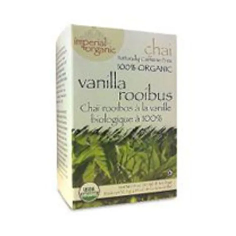 Imperial Organic Rooibos Chai Tea Vanilla 18 Sacos Da Unc