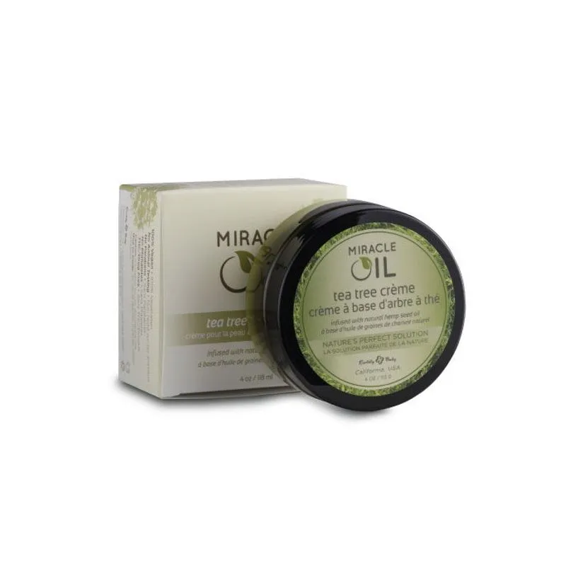 Creme Earthly Body Miracle Oil Creme De Melaleuca 120 Ml