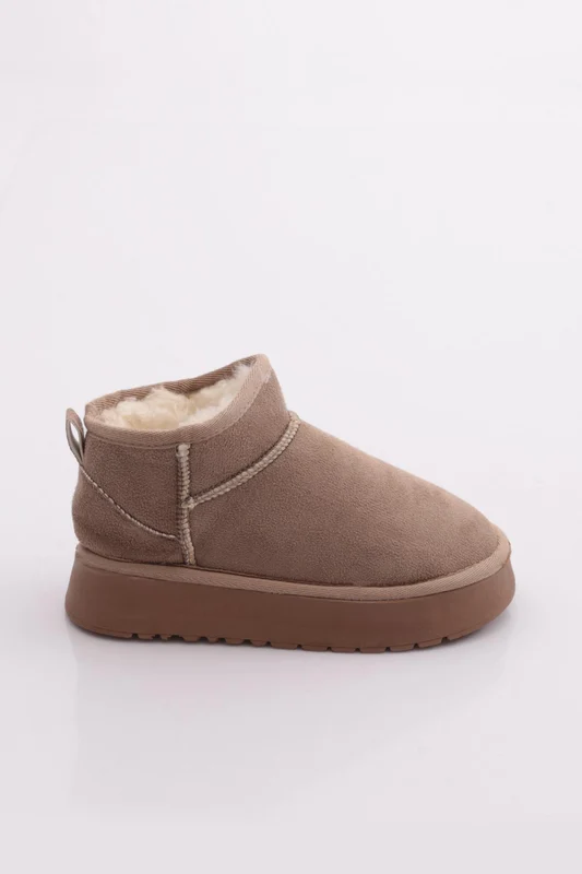 Dgn Nubby Çocuk Ugg Bot VİZON / 32