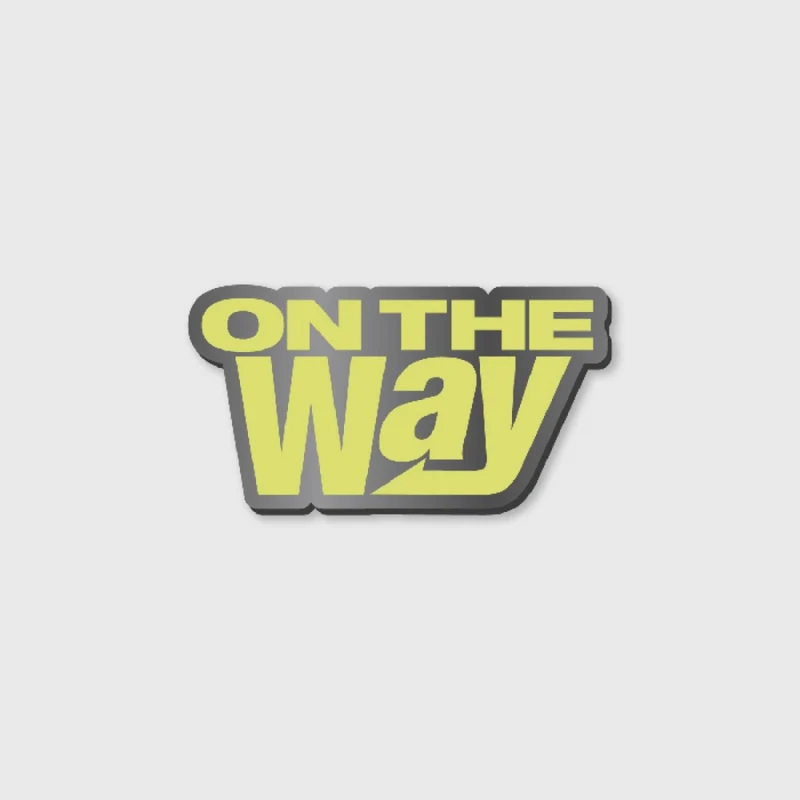 WayV - [ON THE Way] 2025 WayV CONCERT FINAL IN SEOUL OFFICIAL MD BADGE (LOGO ver.)