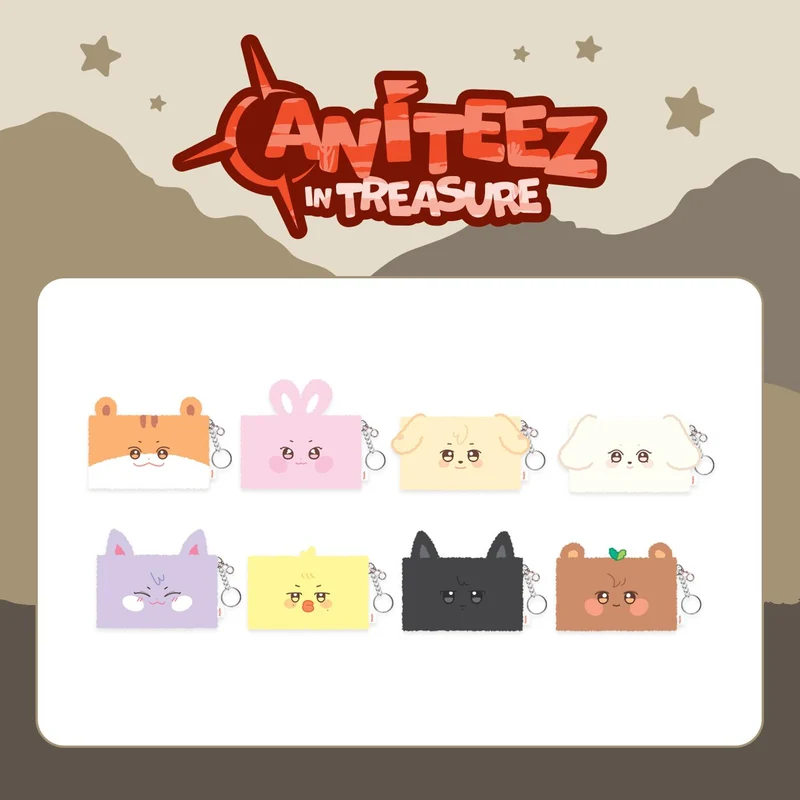 ATEEZ - [ANITEEZ IN TREASURE] POP-UP STORE MD FABRIC POUCH JJOONGrami