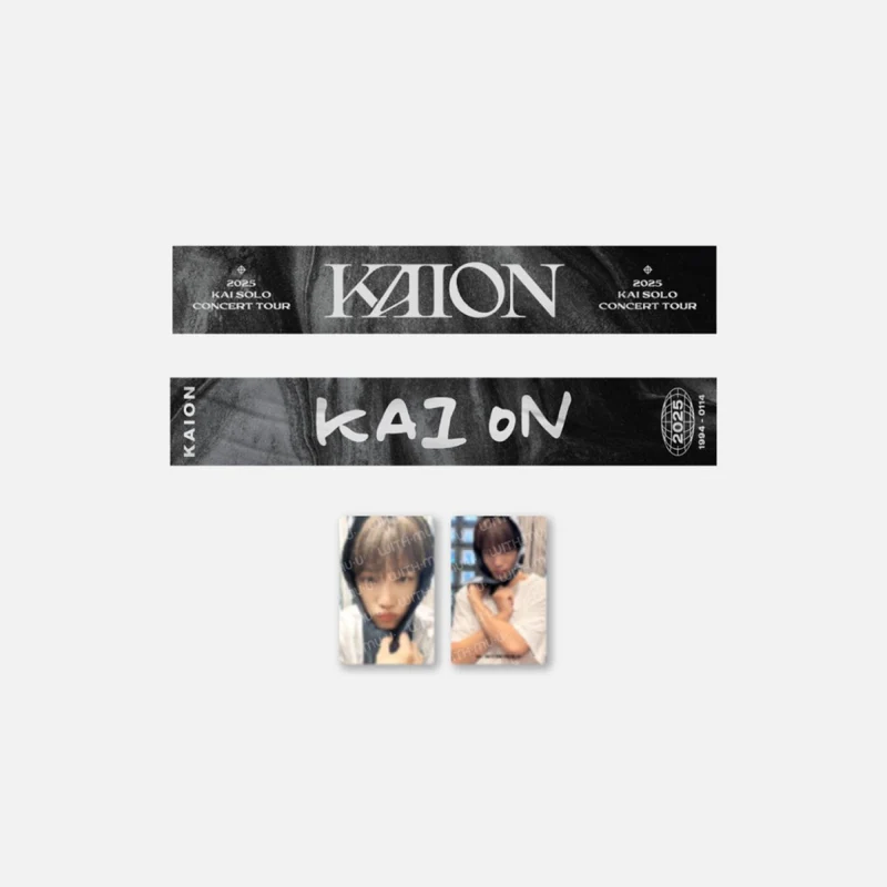 KAI - [KAION] SOLO CONCERT TOUR IN SEOUL OFFICIAL MD SLOGAN SET