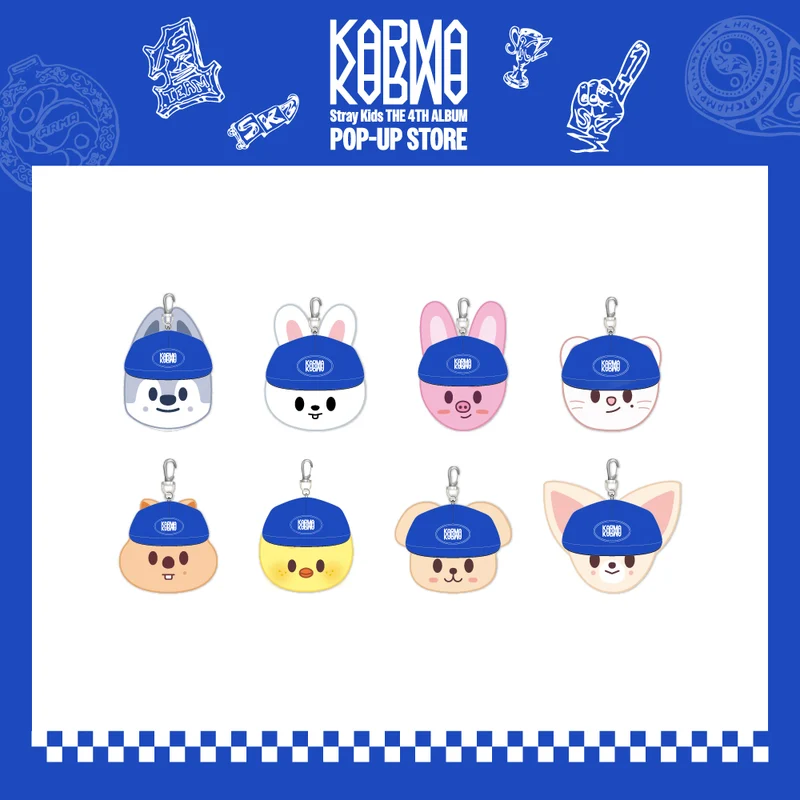 Stray Kids - [KARMA] POP-UP STORE MD SKZOO CEREMONY BALLCAP PLUSH Wolf Chan