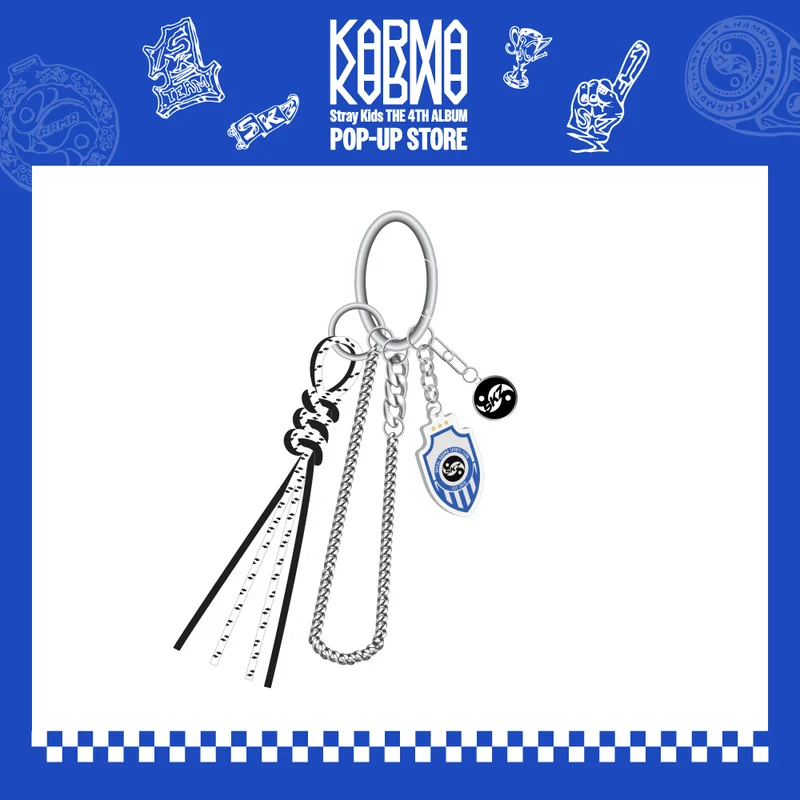 Stray Kids - [KARMA] POP-UP STORE MD CEREMONY METAL KEYRING