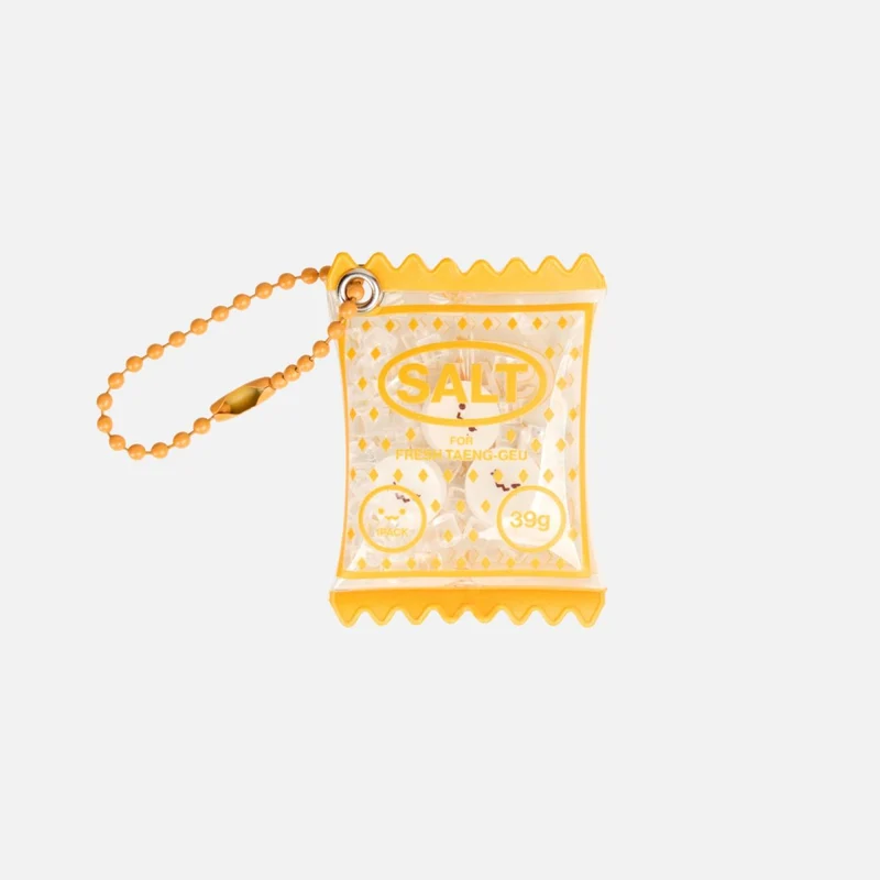 TAEYEON - [TAENG-GEU-RU-RU] 2025 TAENG-GEU OFFICIAL MD ROASTED SALT PVC KEY RING