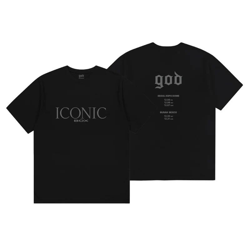 god - [ICONIC BOX] 2025 CONCERT OFFICIAL MD T-SHIRT