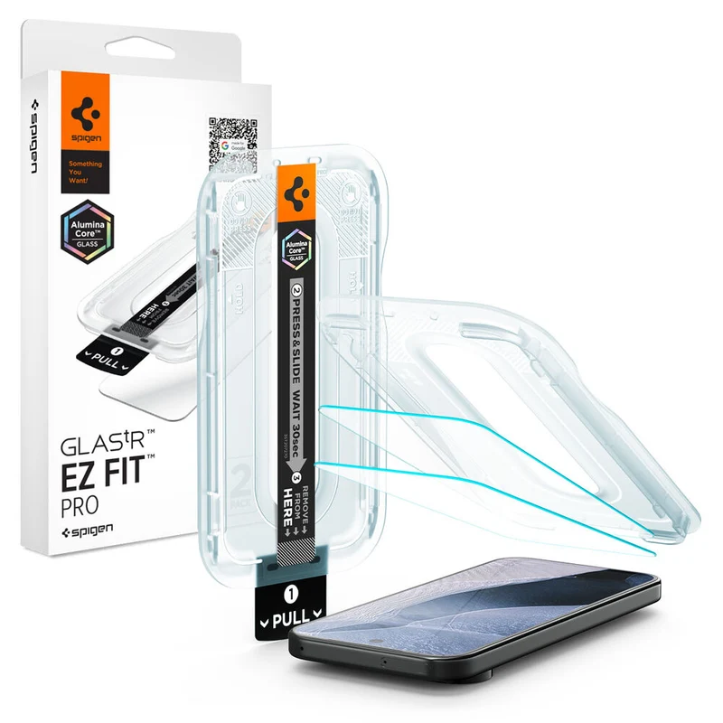 Spigen Google Pixel 11 / 11 Pro Glas.tR EZ Fit Pro 2PCS Glass Screen Protector (Clear) PROgadgets