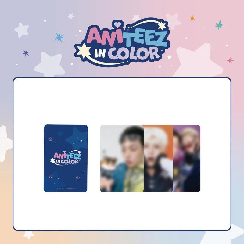 ATEEZ - [ANITEEZ IN COLOR] ATEEZ X ANITEEZ POP-UP STORE MD RANDOM TRADING CARD