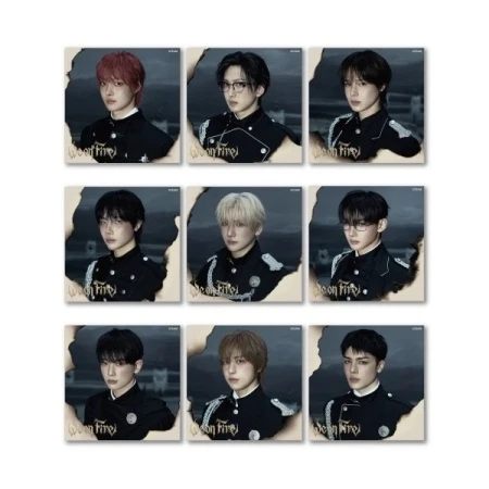 &TEAM - [WE ON FIRE] 3rd EP Album SOLO EDITION 9 Version SET NONE