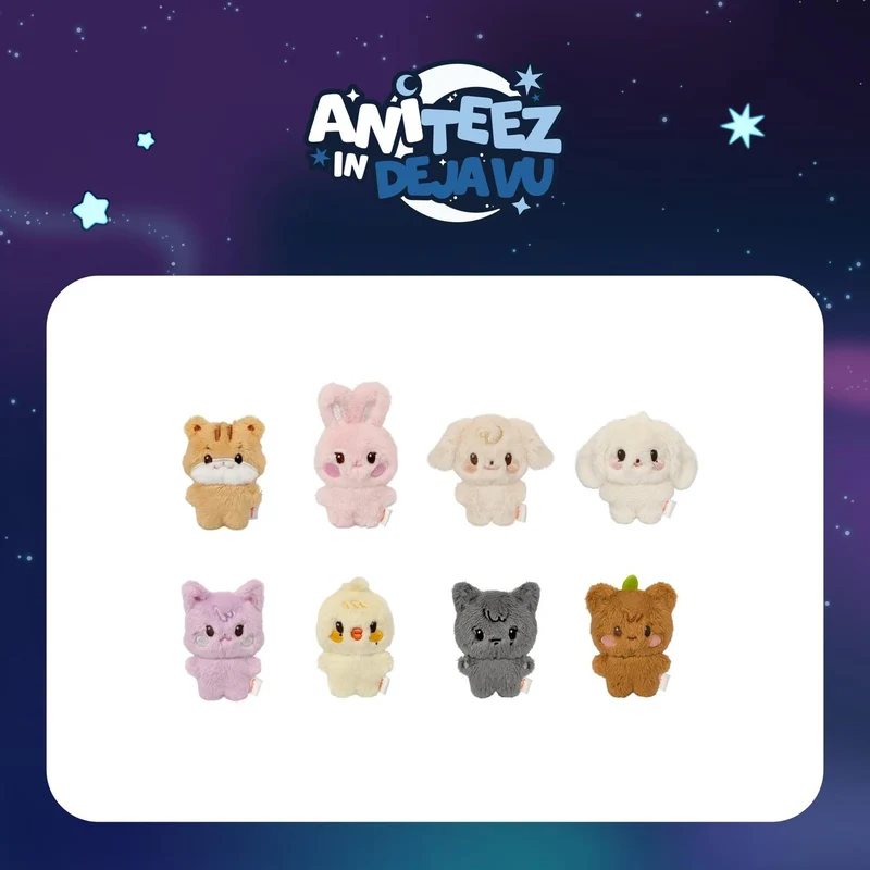 (PRE-ORDER) ATEEZ - [ANITEEZ IN DEJA VU] ATEEZ X ANITEEZ POP-UP MD TINY ANITEEZ MINI DOLL JJOONGrami