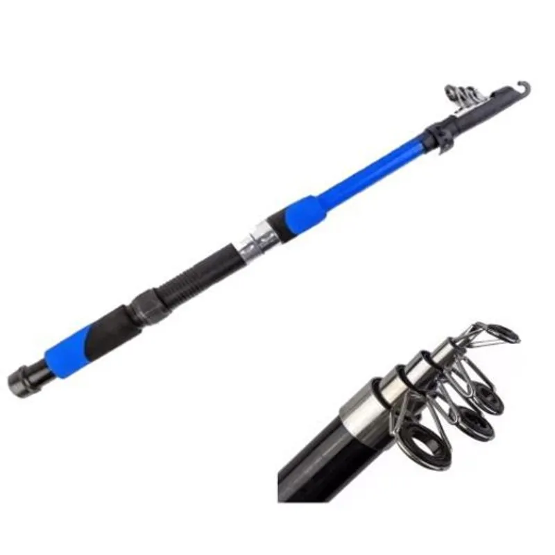 Vara Pesca Telescopica Para Molinete 1,70m 20lb Pesqueiro