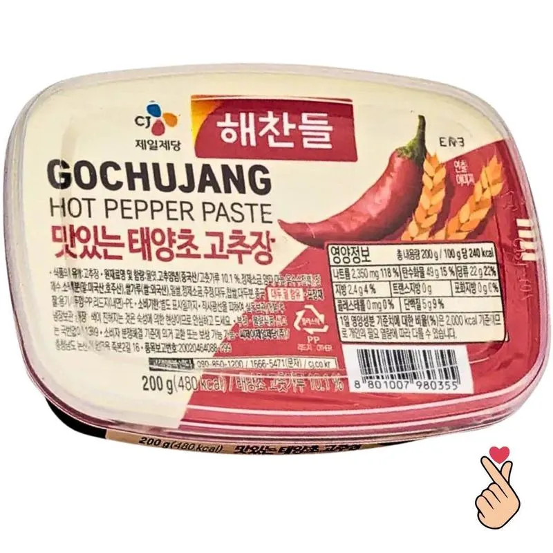 Pasta De Pimenta Gochujang Coreana Cj 200g