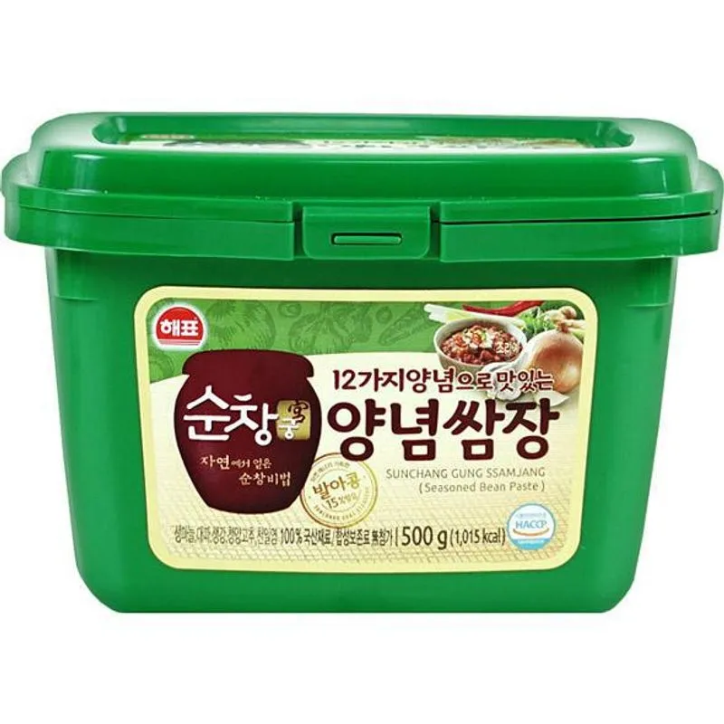 Pasta De Soja Temperada Coreana Sajo Sunchang Doenjang 500g