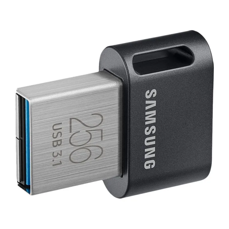 Pen Drive 256GB USB 3.1 FIT Plus 300MBs Samsung Preto