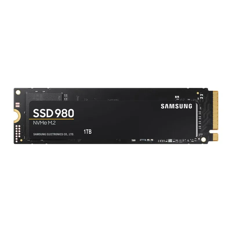 Disco Sólido Interno Samsung 1tb 980 M.2 Nvme Pcie 3.0 Preto